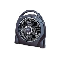 Holmes 12quot; Oscillating Floor Fan w/Remote  Breeze Modes  8 Hour Timer - B00FZZ32AK